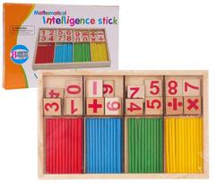 Medinių lazdelių matematikos žaidimas