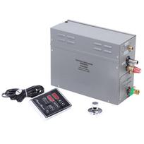 6kW Elektrinis Saunos Garų Generatorius TM60 Jutiklinis Valdymas Temperatūros Laiko Rodymo Skydelis ES Standartas gray
