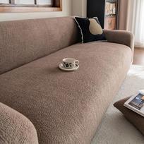 New Full coverage Sofa Cover with Cream Style Fixed Anti Slip and Anti Cat Scratch Sofa Cover  All Season Compatible Seat Cushion 90-140cm