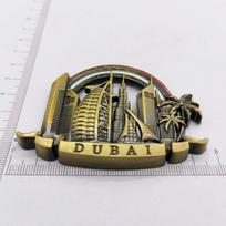 Fridge Magnet Dubai Refrigerator Sailing Hotel Emirates Alloy Halifa Tower Scenic Magnet Fridge Home Decoration Souvenir gifts
