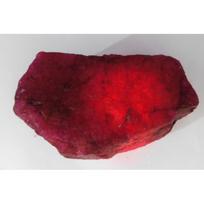 1560 Ct Natural Ruby Huge Rough Earth Mined CERTIFIED Red Loose Gemstone 110.3 mm approx