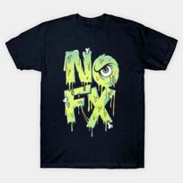 LOGO Nofx Band  Full Size To 4XL Black 100% Cotton Shirt TT1251 Unisex T-Shirt XL