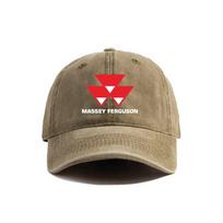 2025 Massey Ferguson Baseball Caps Distressed Hats Cap Unisex Women Retro Outdoor Summer Adjustable Hats Fashion Adjustable gray