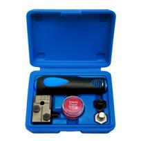 Car Brake Line Flaring Device Automotive Brake Lines Tool Kit Tube Flare Tool Manual Tubing Flaring Tool Set with Box 1