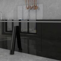 High Gloss Pvc Pearl Film – Water-Repellent Self-Adhesive Wall Cover For Wardrobe Kitchen Furniture (Black/White) 40cm x 100cm