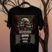 Cryptopsy Band 2025 European amp; UK Tour 1side Shirt Unisex ES301 Unisex T-Shirt XXXL