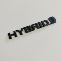 HIBRIDINIS Metalinis Automobilio Logotipo Lipdukas Corolla - Galinis Lipdukas Large juoda