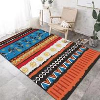 Moroccan High Quality Carpet Living Room Sofa Bedroom Floor Cushion Bedside Rug Wear-Resistant Comfortable Soft Easy To Clean 40x60cm