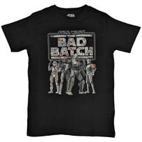 Star Wars The Bad Batch T-Shirt Black New M