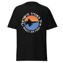 Israeli Air Force Fighter Jet Israel Army T-shirt Short Sleeve Casual 100% Cotton Shirt S