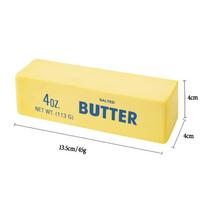 Anti pressure butter stick toy, fun elastic cheese toy, slow recovery stress toy, birthday gift