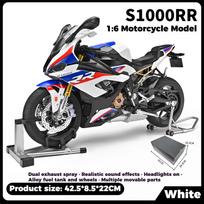 Spray 1:6 Bmw S1000Rr Alloy Metal Diecast Motorcycle Car Models Toys Home Decoration Collectibles Children'S Toy Birthday Gifts