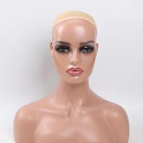 Wholesale African American Make up Face Wig Display Realistic Mannequin Head with Shoulders,Wig Mannequin Head for Wig Display Wig Mannequin Head