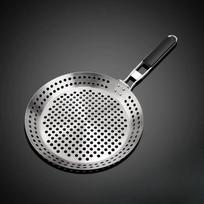 Grill Skillet With Removable Handle Stainless Steel Grill Pan Stovetop Turkish - Grill Basket Vegetable with Handle Charring Pan