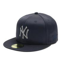 New Era 59FIFTY Cap 14693451 NER36C9259 NY Navy New Era Cap Rhinestone ONSPOTZ Exclusive MLB Rhinestone Badge New York Yankees MLB Sparkling 59FIFTY