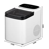 Smart Touch Screen Ice Making Machine Small Multi-functional Electric Ice Maker Home Kitchen Office Portable Ice Machine