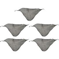 5Pcs Triangle Hairnet High Elasticity Breathable Mesh Holes Good Curls Adjustable Hair Styling Multipurpose Women Sleeping Crochet Hair Net 5pcs