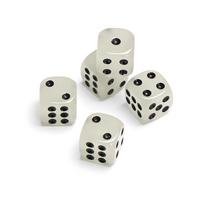 5Pcs 14mm 6 Sided Noctilucent Dice Cubes Night Light Luminous Fun Night Bar KTV Entertainment Game Dices Wholesale High Quality Practical Daily Use