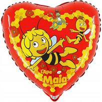 Balon Foliowy Serce Maja, 18  1 Szt.