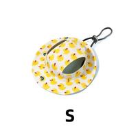 Adjustable Dog Bucket Hat with Ear Holes, Breathable UV Protection Sun Cap for Small & Medium Pets