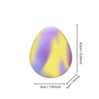 NeeDoh Dippin Dazzler Eggs 3Pcs Easter Squishy Stress Relief Toy Color Changing Soft Rubber Sensory Fidget Gift violetinė