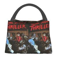Pop Music Michael J-Jackson Insulated Lunch Bag for Women Kids Portable Food Boxes Thermal Lunch Box Tote One Size