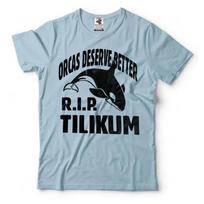 Orca Whale Tilikum Tilly T Shirt Animal Supporter XXXXL