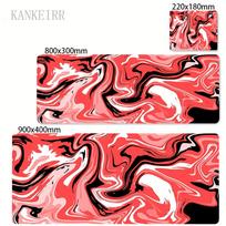Computer Mouse Pad Strata Liquid Gaming Accessory Mousepad Black White Large Desk Mat Gamer Rubber XXL 50x100 Mause Carpet Run 30cmx60cm(11.8x23.6inch)