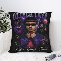 Oliver Tree Memorial RIP Oliver Tree Pillow Cover  Kawaii Pillow Case For Wedding Party Home Decor Comfy Pillowcases Gift 30X30CM