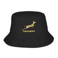 Springbok Panama kepurė Bob kepurės Lauko Hip Hop Dvipusės Vasarai Paplūdimiui Žvejybai Unisex Žvejo Unisex Kepurės One Size yellow
