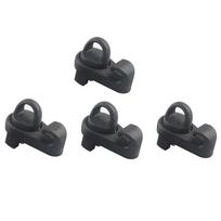 4Pcs Truck Bed Tie Down Hooks Deck Rail Pt278-35075 For Toyota Tacoma 2005-2023