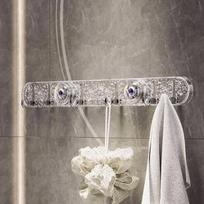 Rotating Folding Suction Cup Hook Non-Slip Multi-Purpose Towel Rack Space Saving High Weight Robe Hangers Bathroom Use