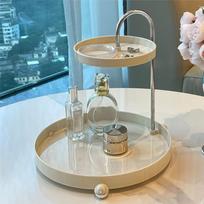 Makeup Organizer Tray Cosmetics Jewelry Lipstick Skin Care Rack Perfume Watch Glasses Key Rack Bathroom Shelf