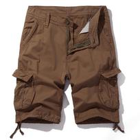 2026 Men Loose Cropped Pants Summer Cargo Short Men Fashion Casual Shorts Mens Military Cargo Pants Cotton Male Tactical Shorts 30