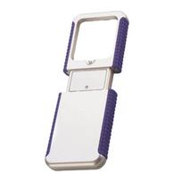 10X Magnifier With Led Lights - Foldable Pocket Microscope For Jewelry, Reading & Crafts (Portable Illuminated Loupe, Hd Lens)