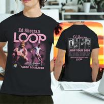Ed Sheeran LOOP Tour 2026 shirt, North American Concert Dates T-Shirt S