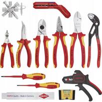 Elektriko įrankių rinkinys Knipex 00 20 90 V02, legiruotas plienas