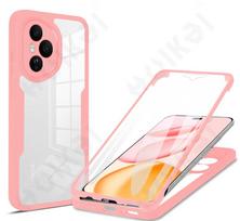 Case For Huawei Honor 400 Pro 4G 5G 360 Full Shockproof Silicone Screen Protection Phone Cover Honor 400 Pro rožinio aukso spalvos