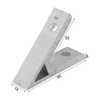 Aluminum Profile Joint 45 Degree Angle Bracket Used With T-bolts Aluminum Alloy Easy To Install Long-lasting Performance