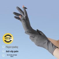 Ice Silk Cycling Gloves - UV Protective, Touchscreen, Sun Protection for Spring and Summer One Size
