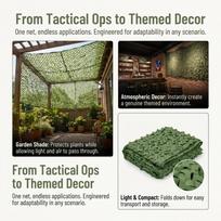 Mesh Mesh Nets Multi-Size Camo Netting Durable Shade Net  Outdoor Activitie 1.5*2.0m