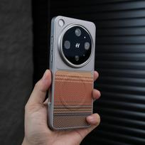 For OPPO Find X9 Ultra Case Hard PC Carbon Fiber texture Magnetic Rotating Bracket Protective Cover For OPPO Find X9Ultra Shell OPPO Find X9 Ultra oranžinė