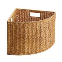 Durable Plastic Storage Bin Room Organizers Designed For Room Corner To Maximize Space And Keep Things Organized fanshaped large