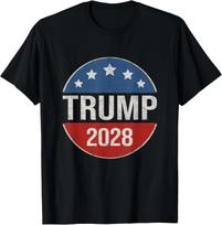 Trump 2028 President American Pro Trump Vintage Unisex T-Shirt M