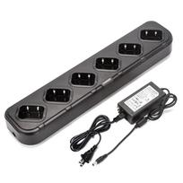 Walkie Talkie Six Way Battery Charger Radio Charging Station Compatible for BaoFeng BF-UV9R BF-UV9RPLUS BF-UV-XR BF-9700