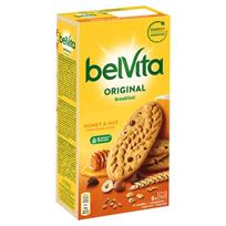 belVita pusryčių sausainiai su medumi, riešutais ir šokolado gabaliukais 300 g