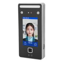 Fingerprint Face Recognition Attendance Machine WiFi Visible Light Time Clock for Office Hotel Factory Support
