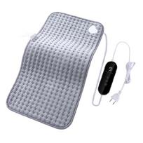 Energy Efficient Electric Heating Pad Fast Heating Design Plush Fleece Comfort For Shoulder And Back 30X40