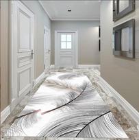 Abstract Patchwork Runner Rug Colorful Modern Corridor Contemporary Long Hallway Geometric Pattern Art Carpets 40X120CM