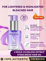 Kerastase L'Huile Cicagloss Extrait D'Edelweiss Hair Oil 30ml gray